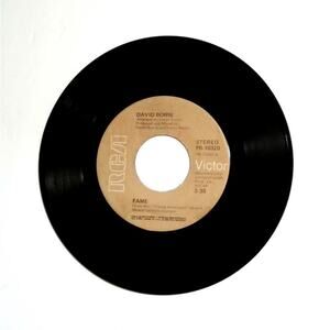 David Bowie – Fame / Right RCA 7" Vinyl Record Tan/Brown Label PB-10320